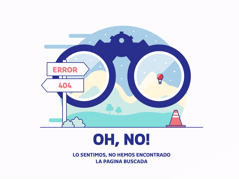 Error, Pagina no encontrada